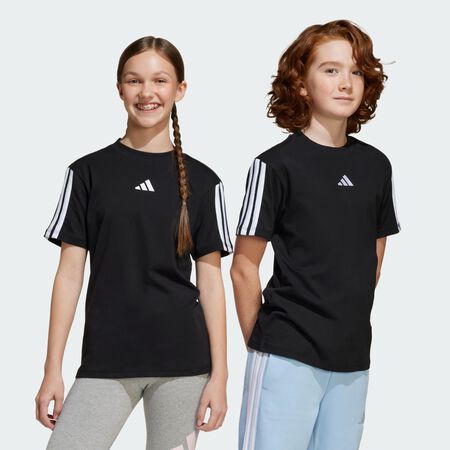 ADIDAS SPORTSWEAR T-shirt Essentials Enfants Black / White JUNIOR