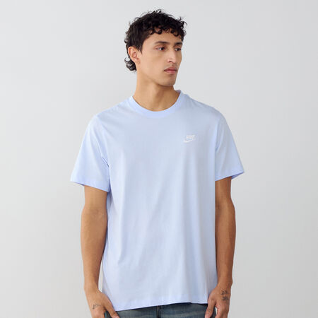 NIKE TEE SHIRT CLUB BLUE/WHITE MEN