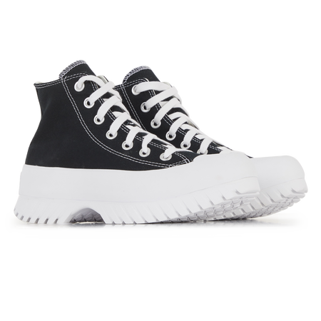 CONVERSE lugged CHUCK TAYLOR ALL STAR LUGGED 2.0 HI NOIR/ BLANC FEMME