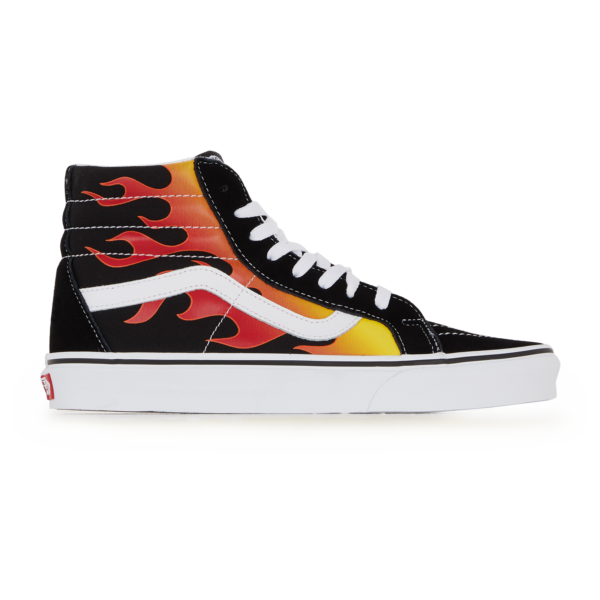 vans avec flammes