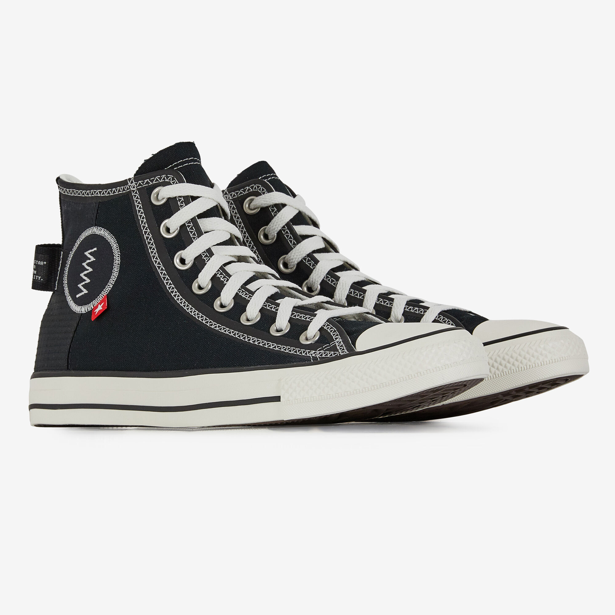 CONVERSE CHUCK TAYLOR ALL STAR HI FUTURE UTILITY BLACK WHITE