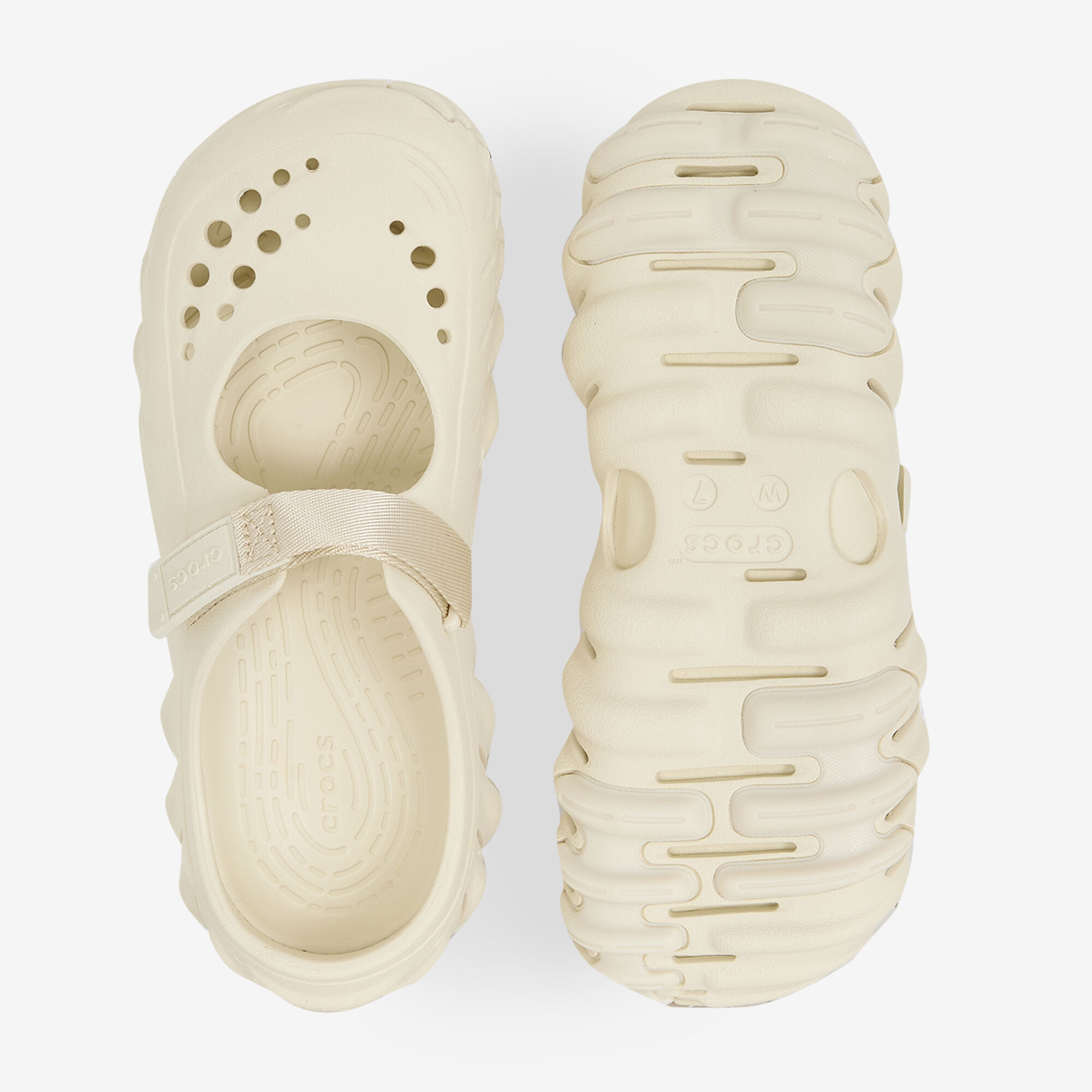 Crocs Echo Mary Jane Sabots Femmes Meteor - vue 7