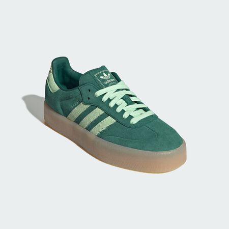 ADIDAS ORIGINALS Sambae Shoes Collegiate Green / Semi Green Spark / Gum WOMEN
