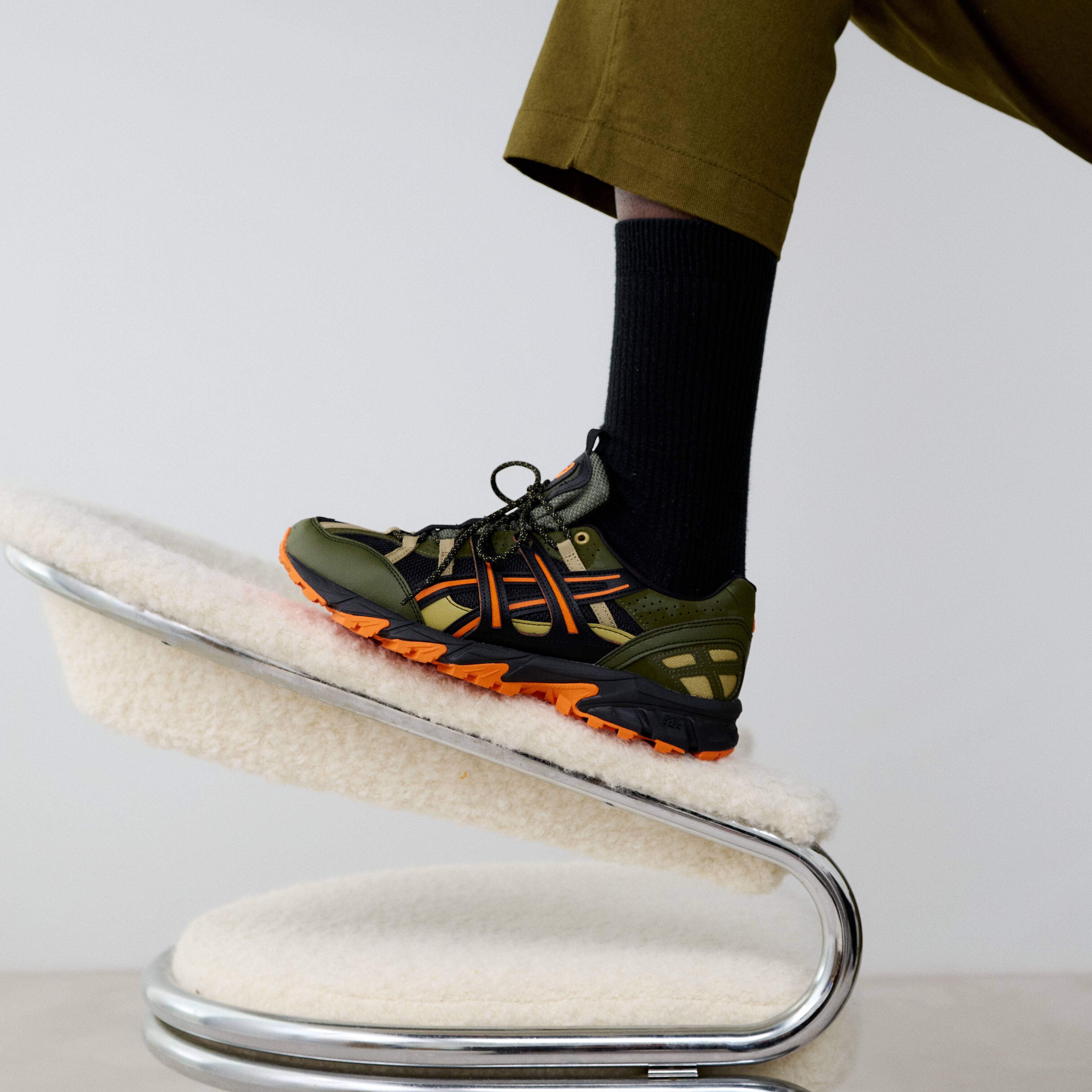 ASICS GEL-SONOMA 15-50 KHAKI/BLACK SNEAKERS MEN