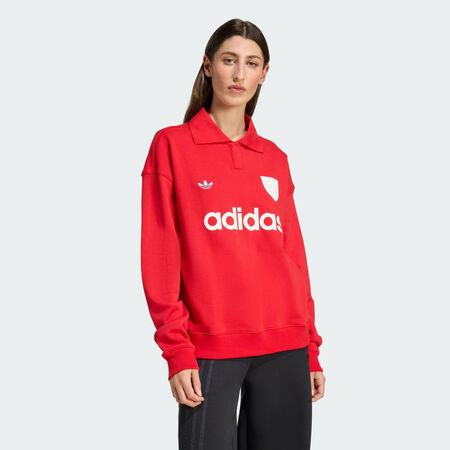 Graphic Football Sweatshirt : Better Scarlet