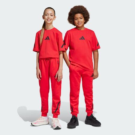 ADIDAS SPORTSWEAR Pantalon adidas Z.N.E. jambes fuselées Enfants Pure Ruby / Black JUNIOR