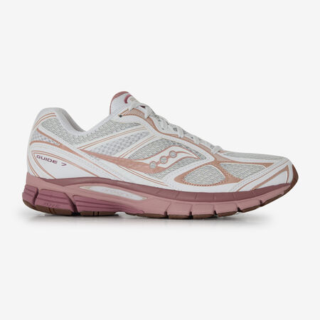 SAUCONY PROGRID GUIDE 7 WHITE/PINK MEN