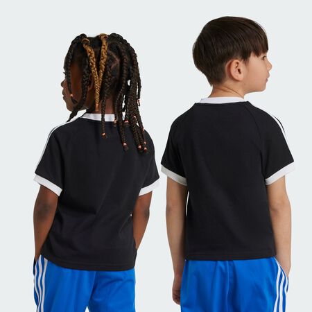 ADIDAS ORIGINALS Adicolor Trefoil Tee Kids Black TODDLERS