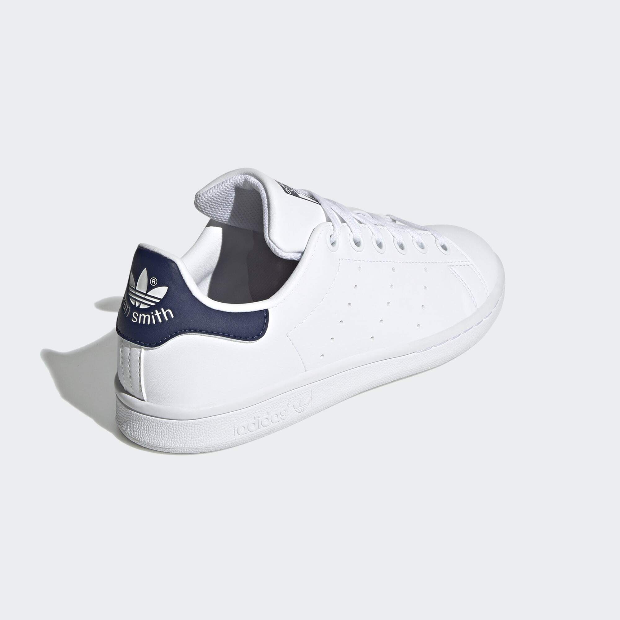 Stan smith adidas white and blue online