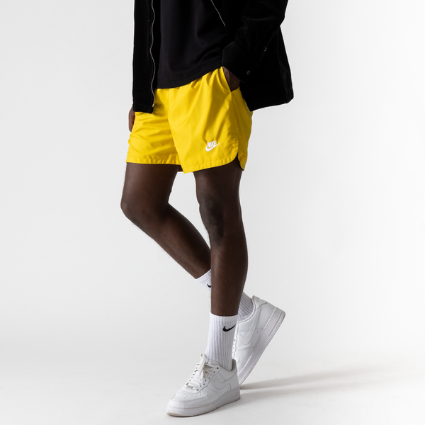 Yellow mens top nike shorts