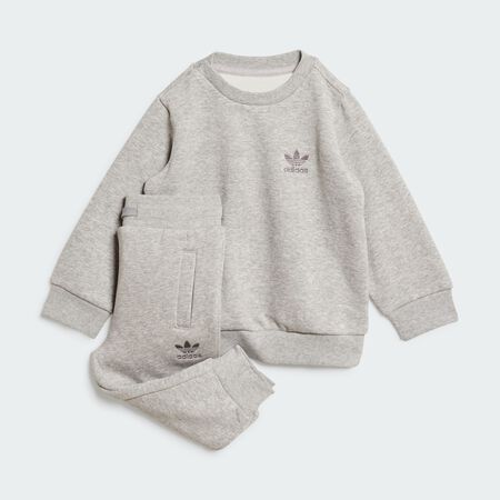 ADIDAS ORIGINALS Ensemble sweat-shirt ras-du-cou Enfants Medium Grey Heather CADET