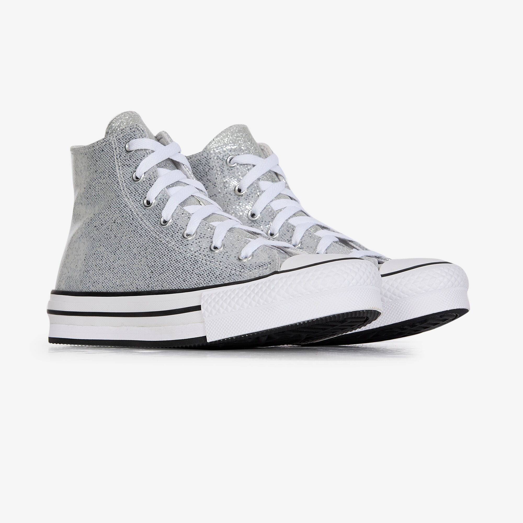 Chuck Taylor All Star Lift Platform Disco Glitter - vue 2