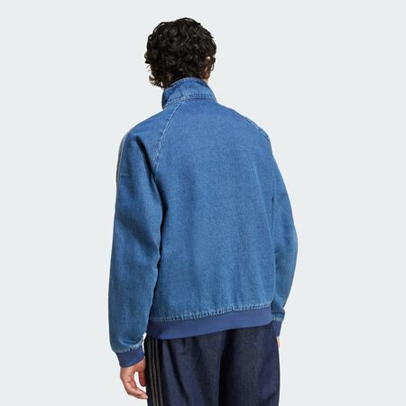 ADIDAS ORIGINALS JACKET FZ THE FIRST BLEU/BLANC HOMME