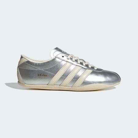 ADIDAS ORIGINALS Tokyo Shoes Silver Metallic / Cream White / Gold Metallic WOMEN