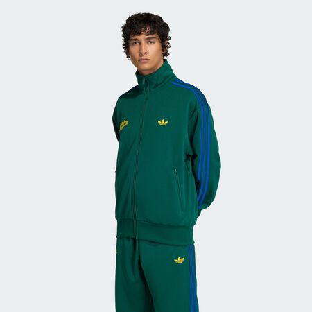 ADIDAS ORIGINALS VESTE DE SURV&Ecirc;TEMENT FIREBIRD ROSES Collegiate Green / Collegiate Royal HOMME