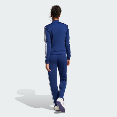 ADIDAS SPORTSWEAR Essentials 3-Stripes Track Suit Dark Blue WOMEN