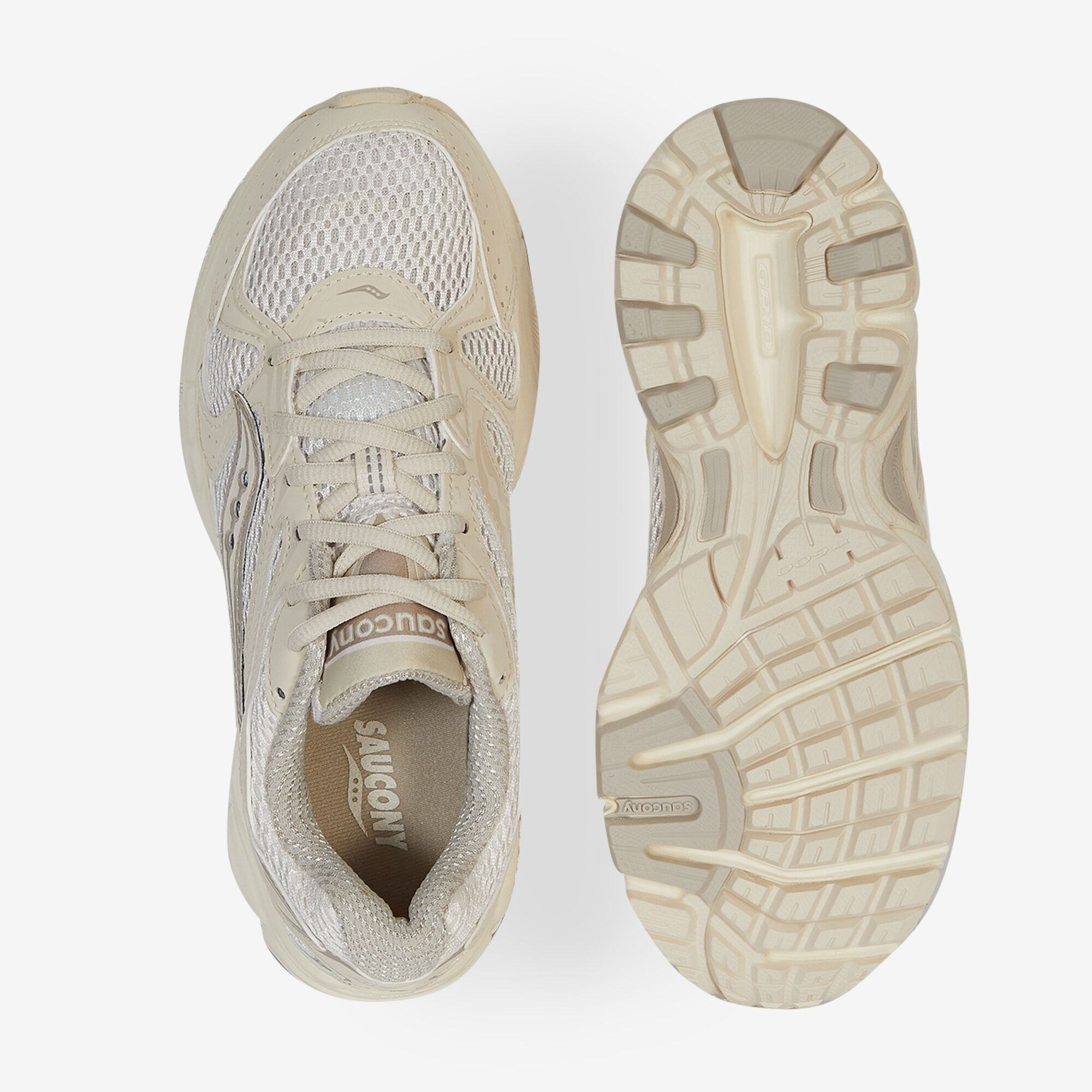 SAUCONY RIDE MILLENNIUM BEIGE SNEAKERS WOMEN Courir