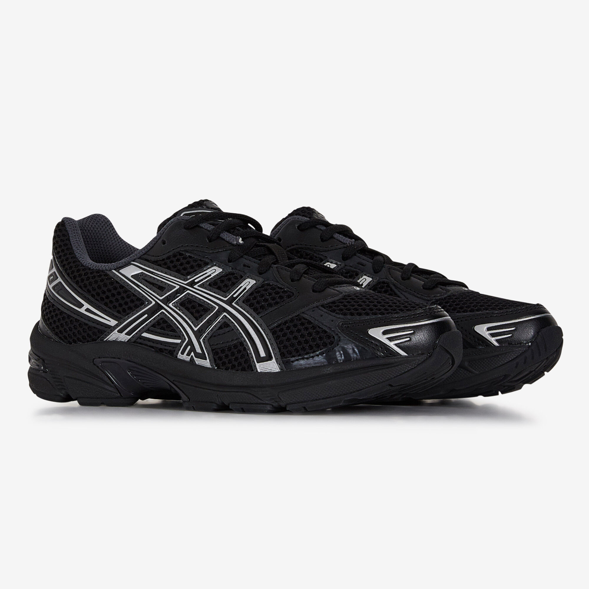 ASICS GEL 1130 BLACK SILVER SNEAKERS WOMEN Courir