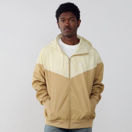 NIKE JACKET WINDRUNNER BEIGE/BROWN MEN