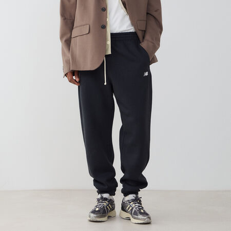 NEW BALANCE PANT JOGGER SMALL LOGO NOIR/BLANC HOMME