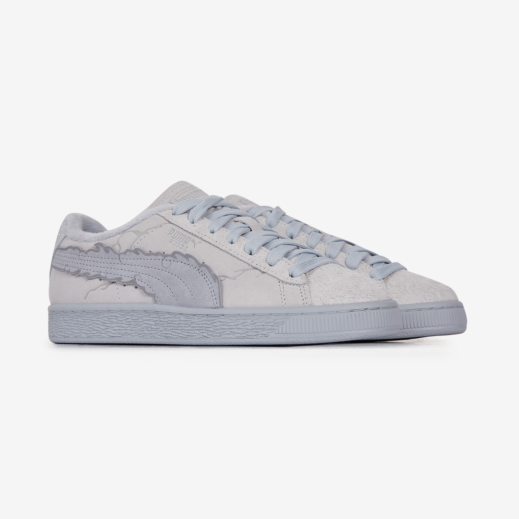 Puma suede junior grey on sale