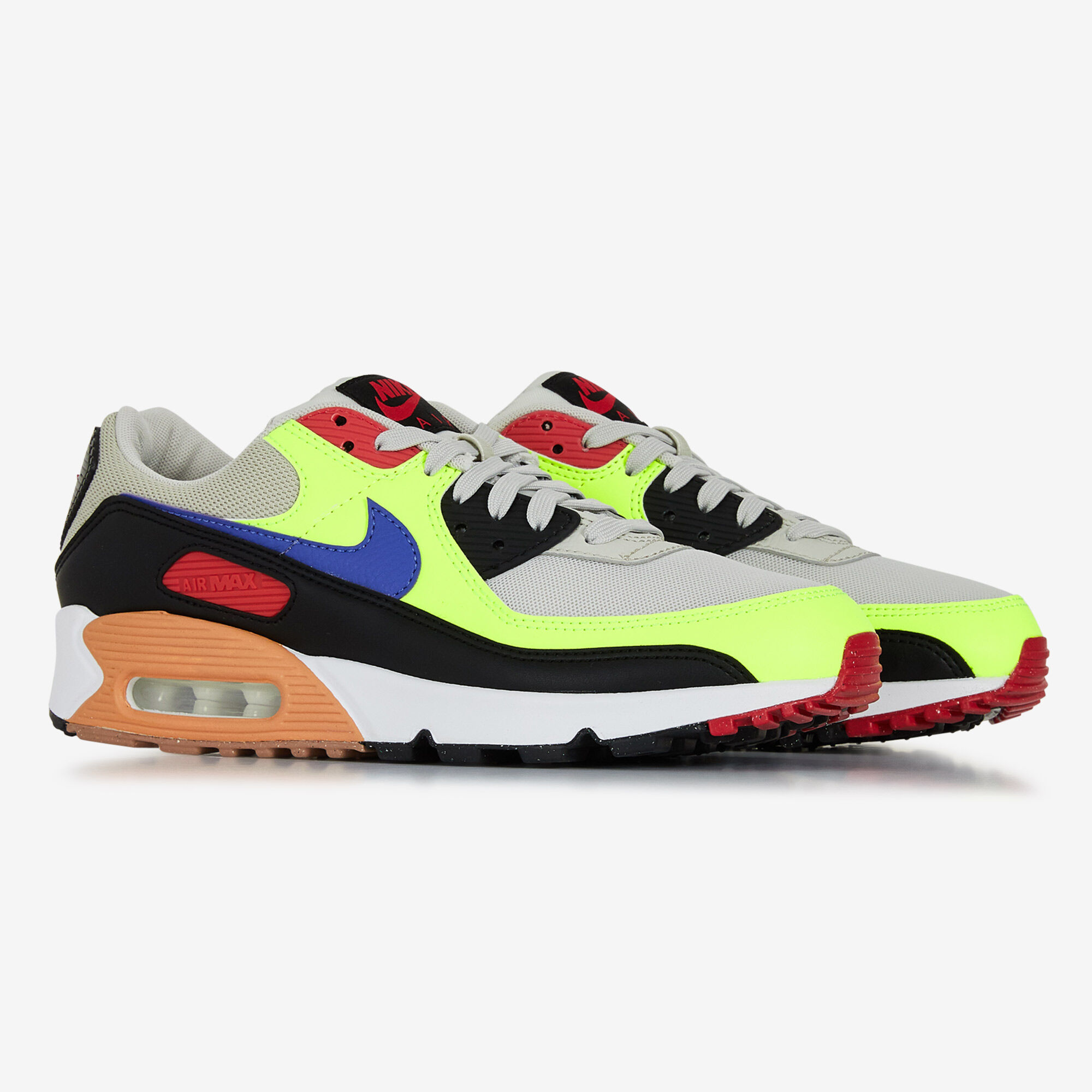 Air max 90 hotsell jaune fluo homme