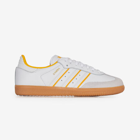 ADIDAS ORIGINALS samba SAMBA OG WHITE/YELLOW JUNIOR