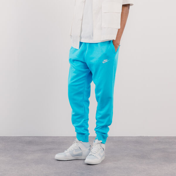 NIKE CLUB JOGGERS SKY BLUE TROUSERS MEN