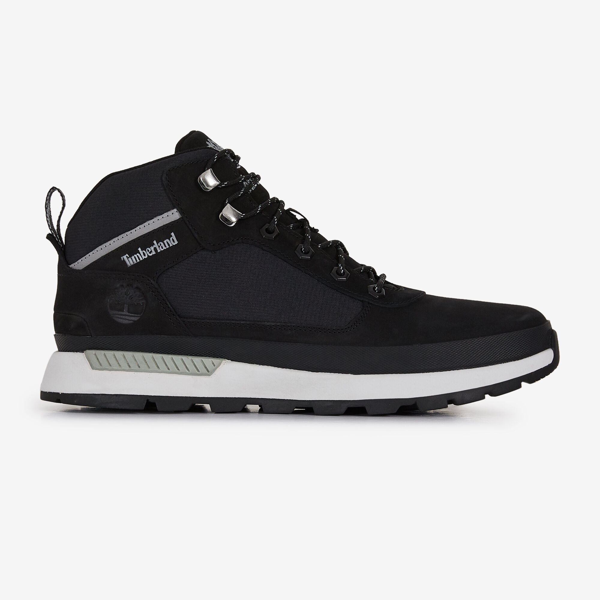 Timberland blanche hot sale et noir