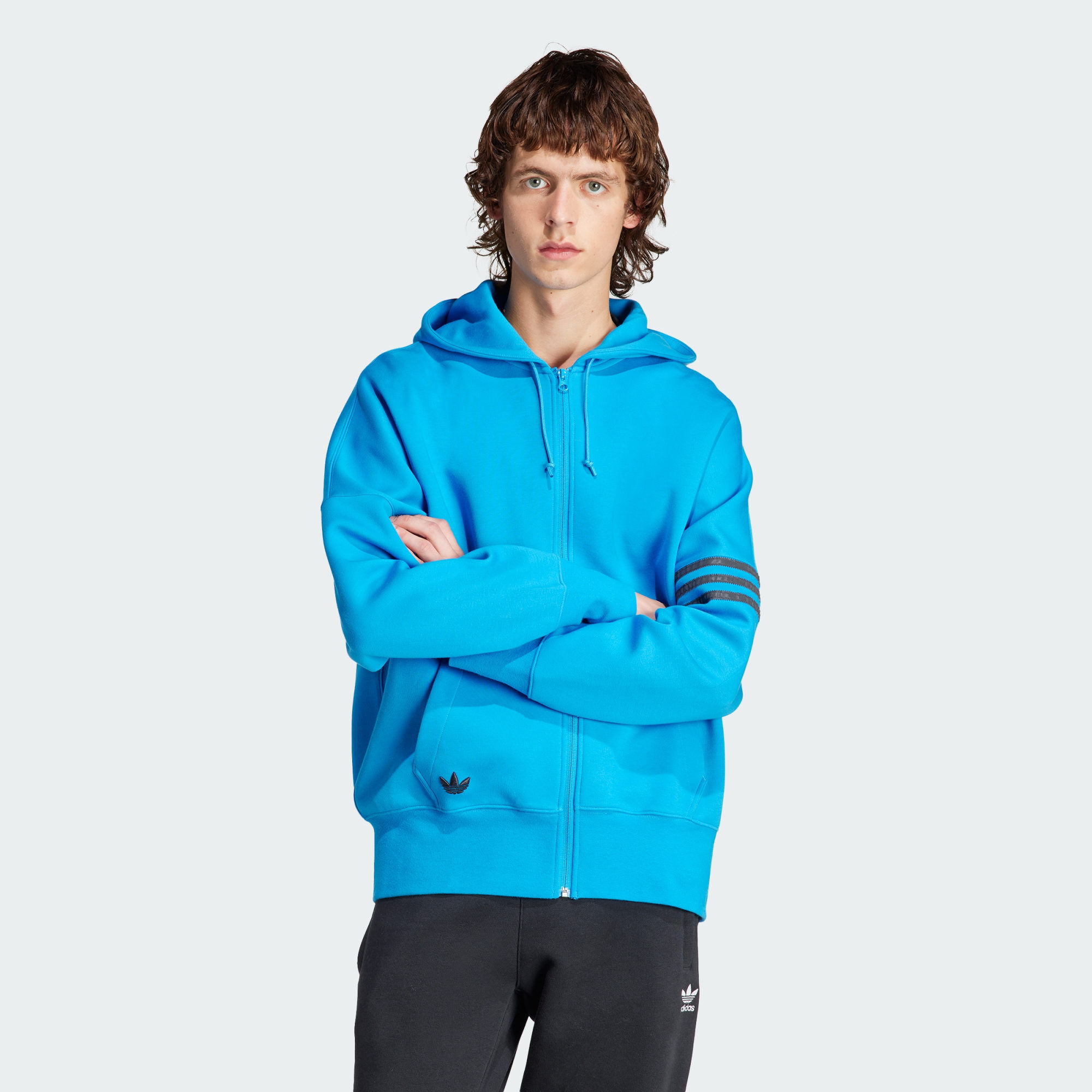 Adidas originals street 90 overhead hoodie discount