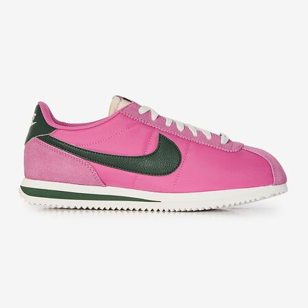 NIKE CORTEZ NYLON PINK/GREEN WOMEN