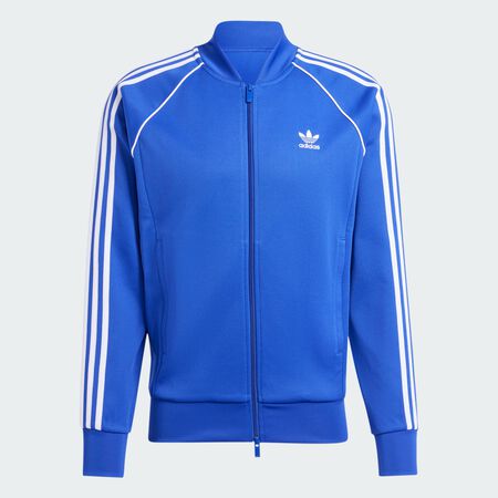 JACKET FZ SUPERSTAR TRACKTOP : BLEU/BLANC