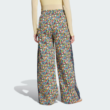 ADIDAS ORIGINALS adidas Originals x Liberty London Wide Leg Track Pants Multicolor / Night Indigo WOMEN