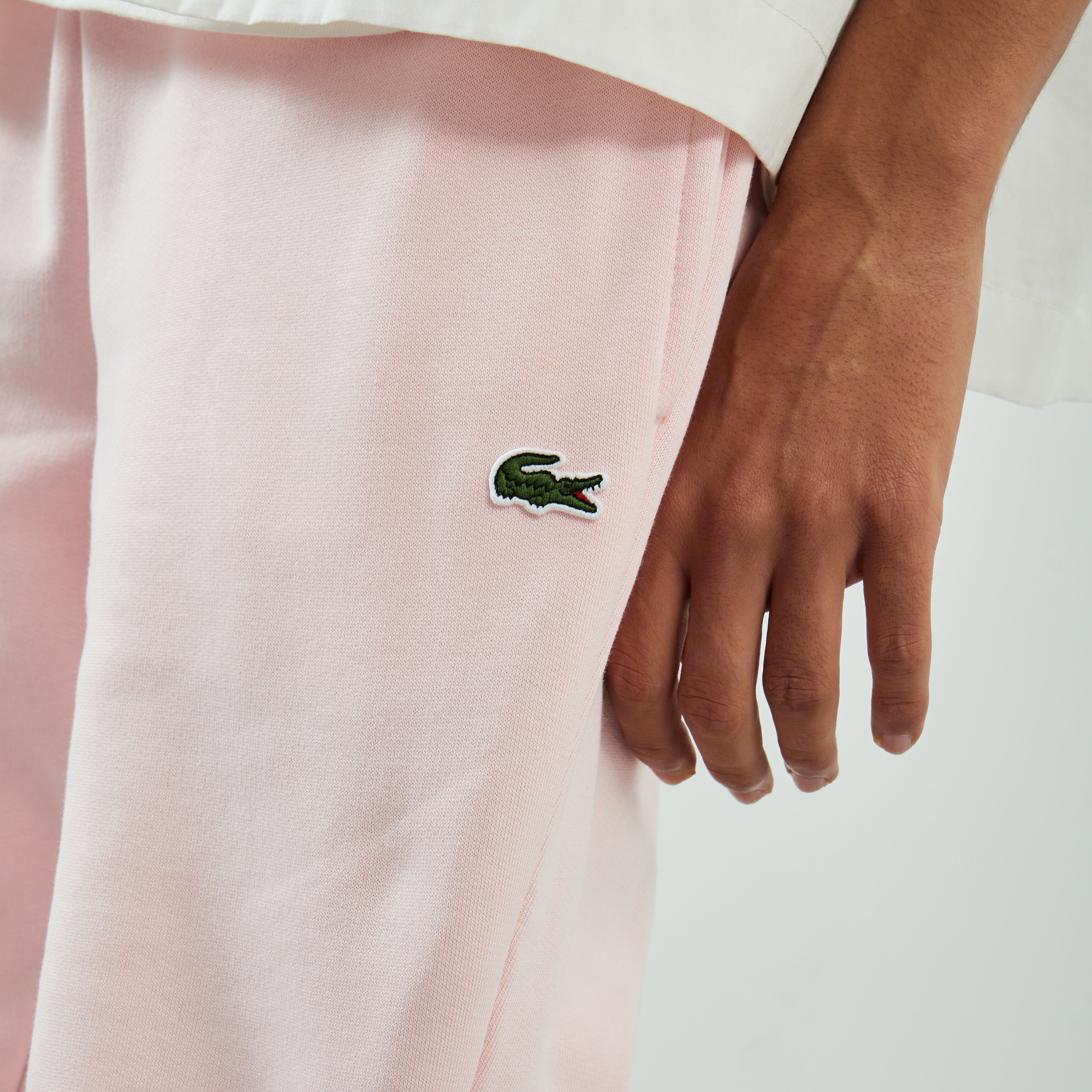 Jogging lacoste rose hot sale