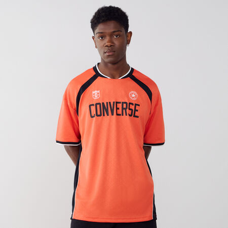CONVERSE MAILLOT RETRO CHUCK ROUGE/NOIR HOMME
