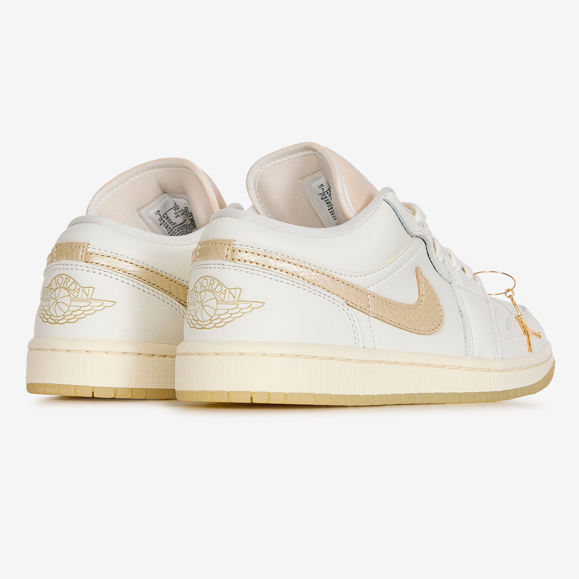 Air Jordan 1 Low Shimmer or - vue 4