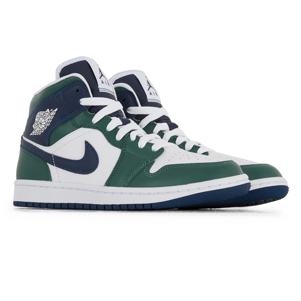 Jordan 1 online mid femme bleu