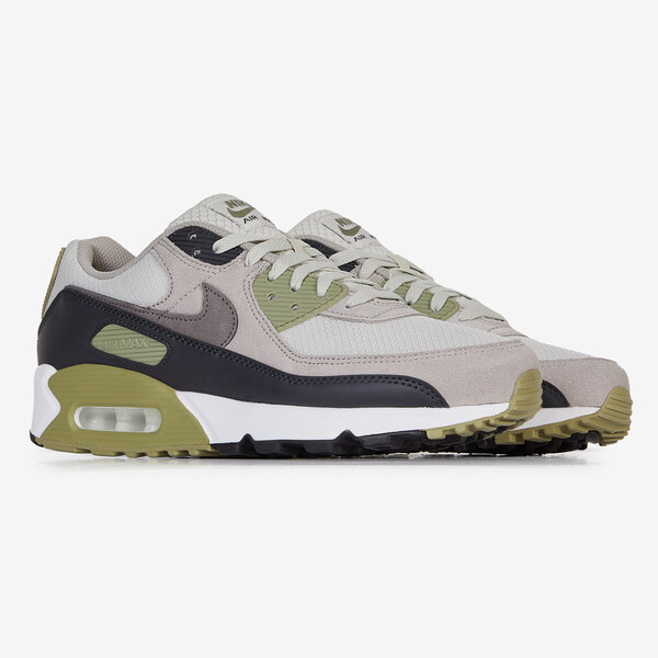 NIKE AIR MAX 90 BEIGE/BLACK SNEAKERS MEN - Main Image