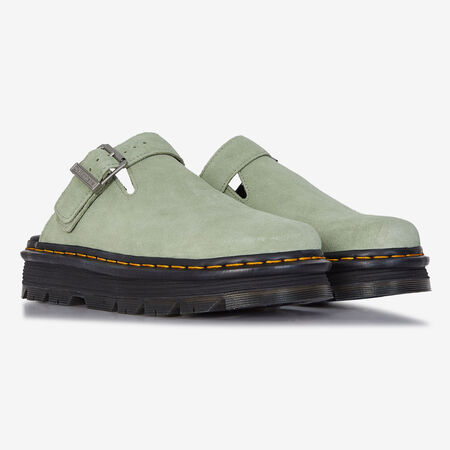 DR MARTENS ZEBZAG MULE GREEN WOMEN
