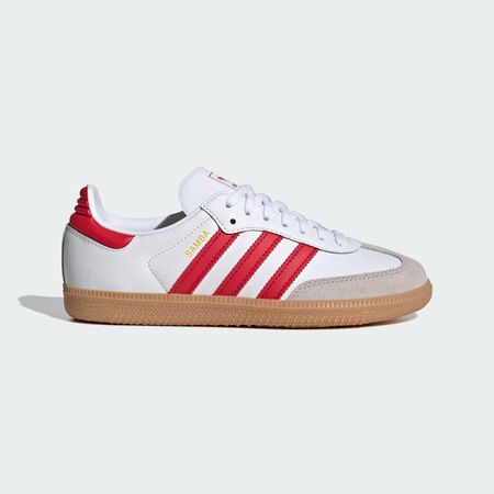 ADIDAS ORIGINALS samba SAMBA OG BLANC/ROUGE JUNIOR