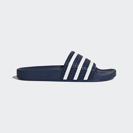 ADIDAS ORIGINALS ADILETTE SLIDES Adiblue / White / Adi Blue UNISEX