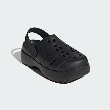 ADIDAS SPORTSWEAR Adilette Platform Clogs Core Black / Core Black / Core Black WOMEN