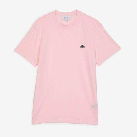 LACOSTE TEE SHIRT CLASSIC SMALL LOGO SL PINK WOMEN