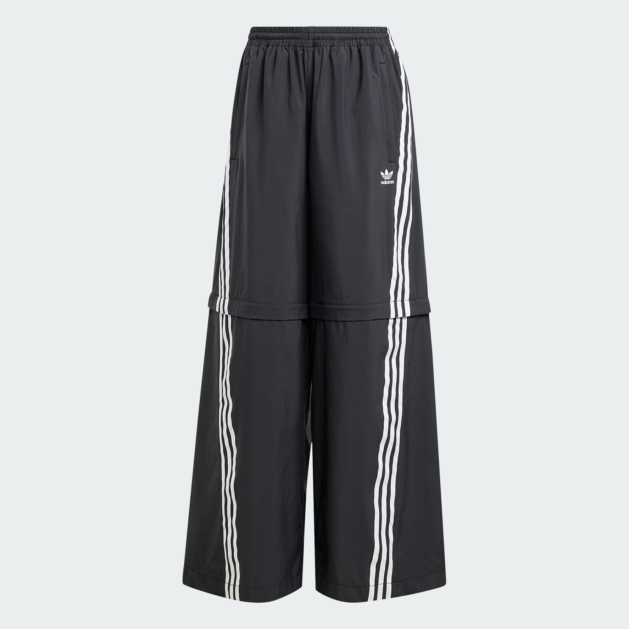 ADIDAS ORIGINALS Adilenium Season 2 Oversized Zip Off Track Pants Gender Neutral Black TROUSERS WOMEN Courir