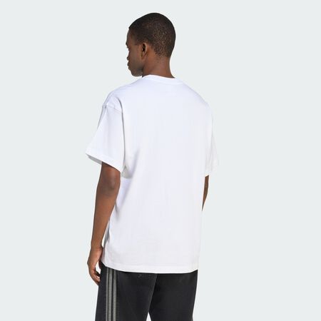 ADIDAS ORIGINALS SMILE TREFFY T T-shirt graphique (manches courtes) White HOMME