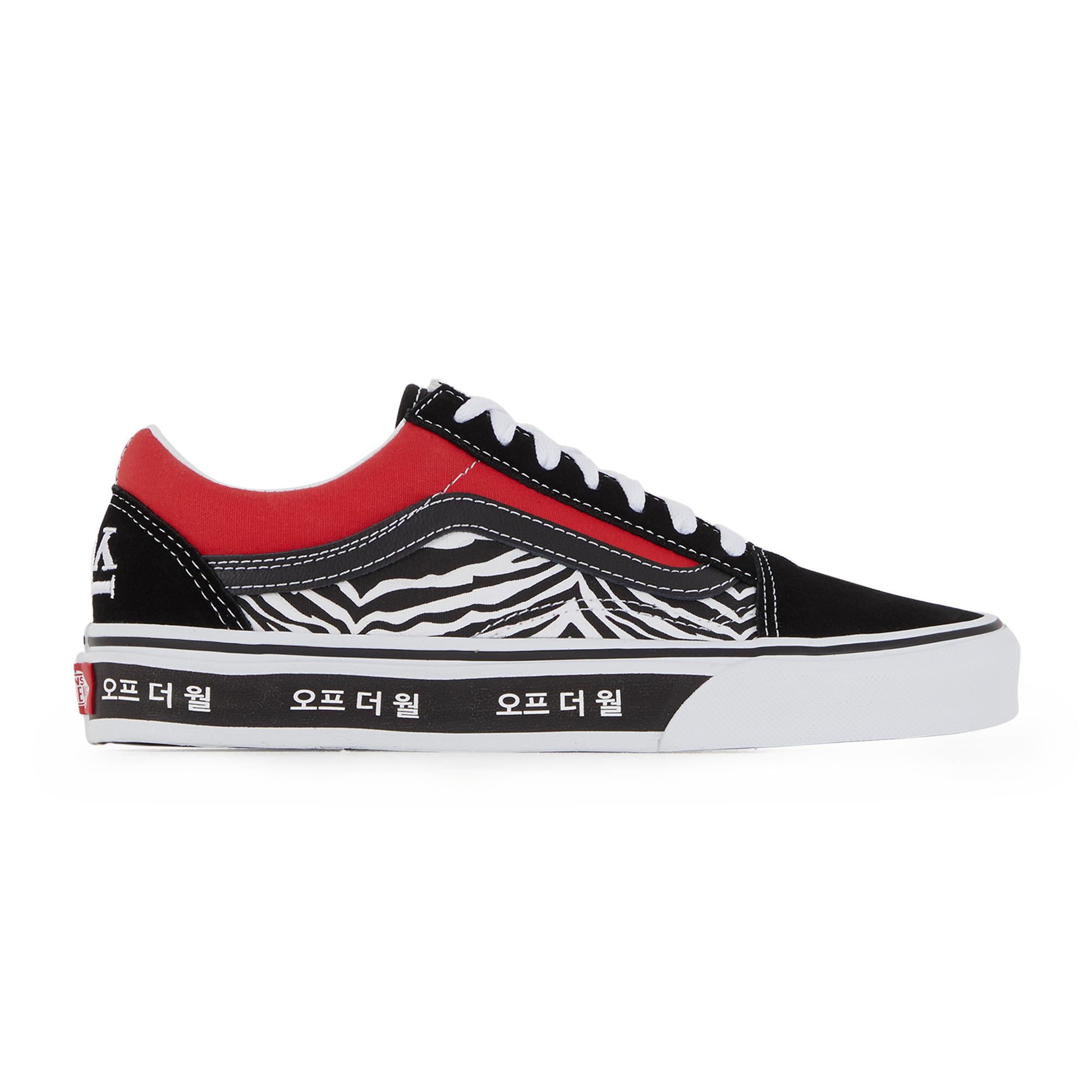 vans old skool quadrillage