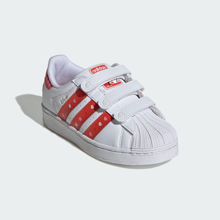 ADIDAS ORIGINALS superstar SUPERSTAR II CF LED ALICE IN WONDERLAND BLANC/ROUGE CADET