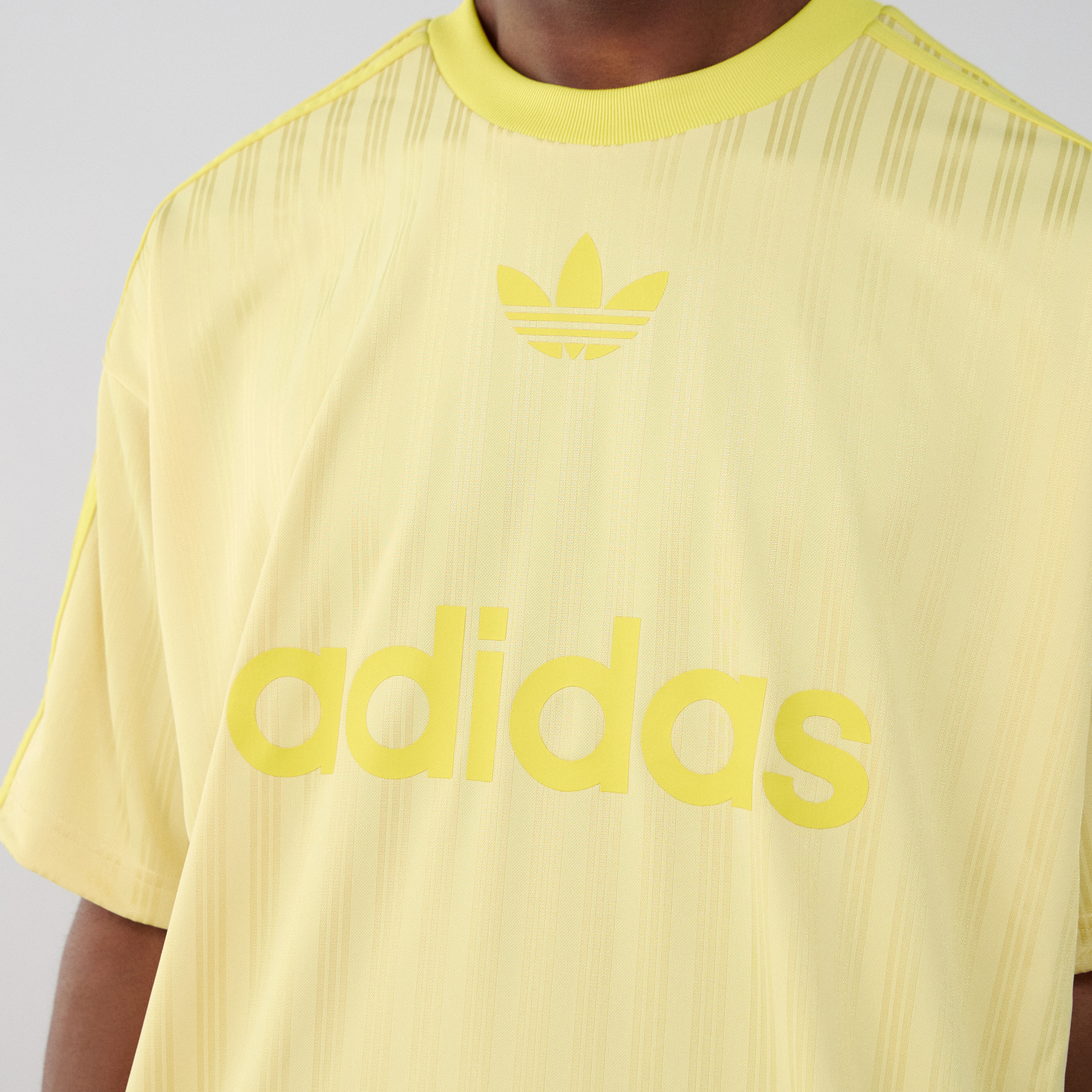 Tee Shirt Adicolor Jaune - vue 4