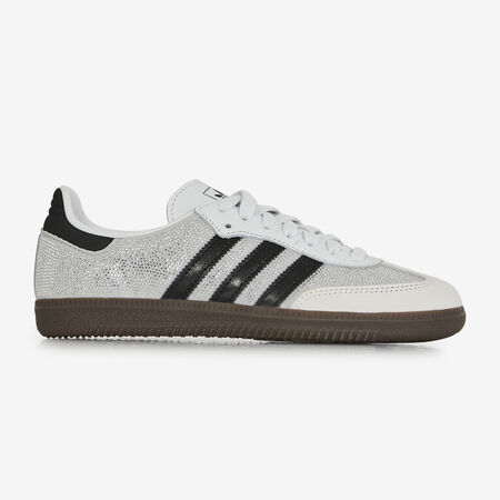 ADIDAS ORIGINALS samba SAMBA OG RHINESTONES GRIS/ARGENT/NOIR WOMEN