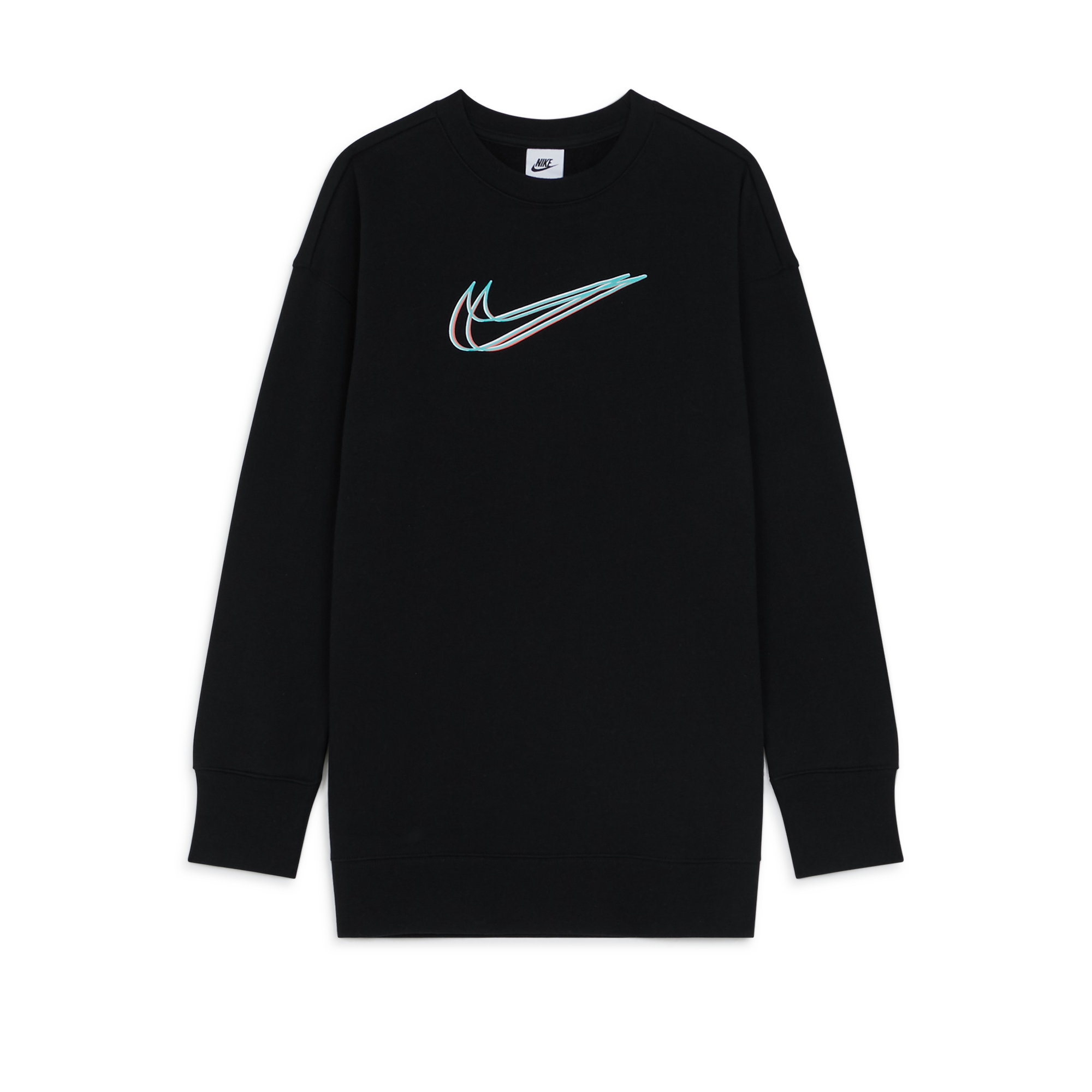 Nike swoosh noir shop